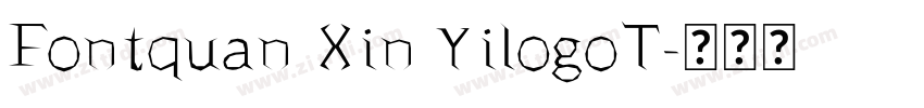 Fontquan Xin YilogoT字体转换